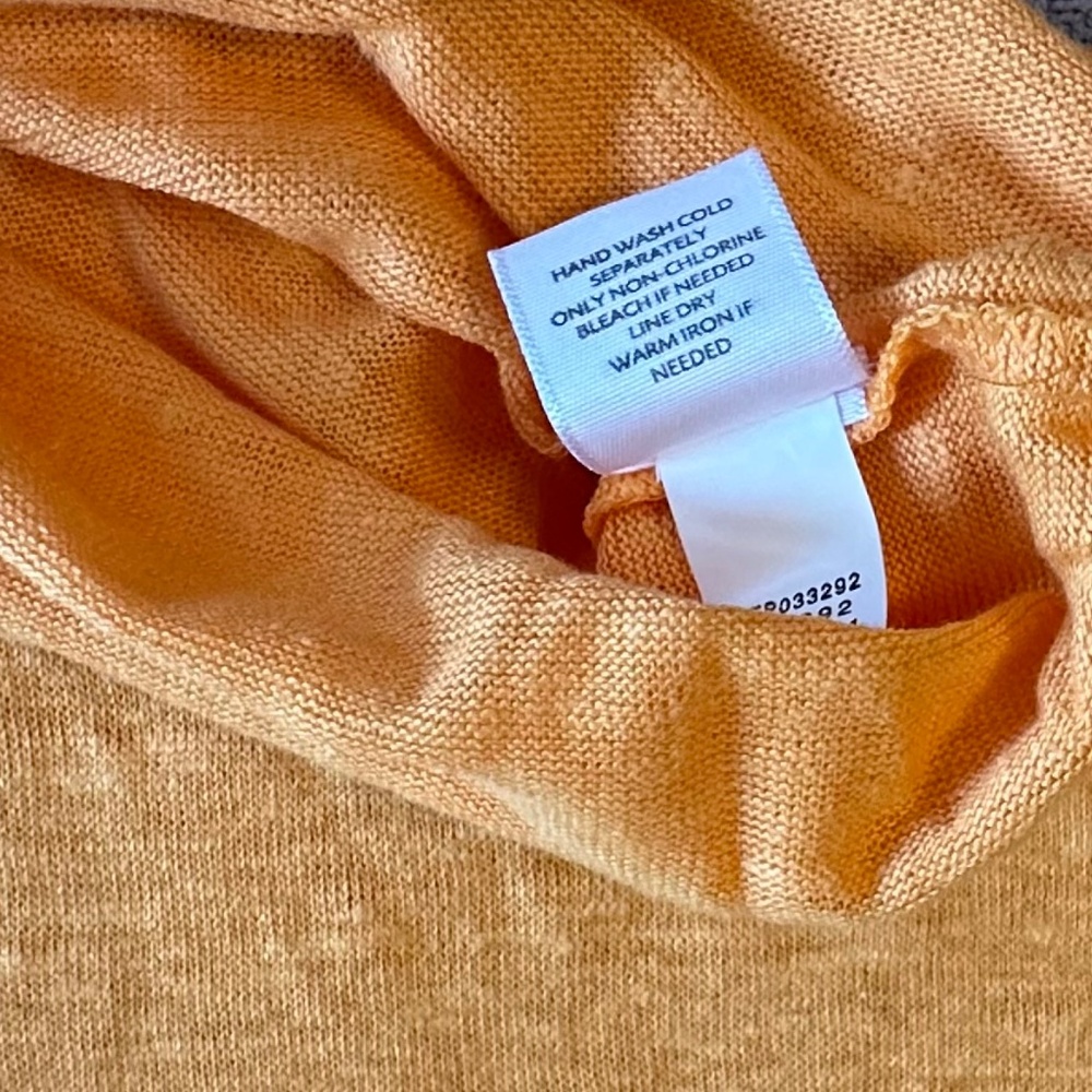 J.Jill 100% linen boxy tee, short sleeves, NWT - Picture 4 of 6